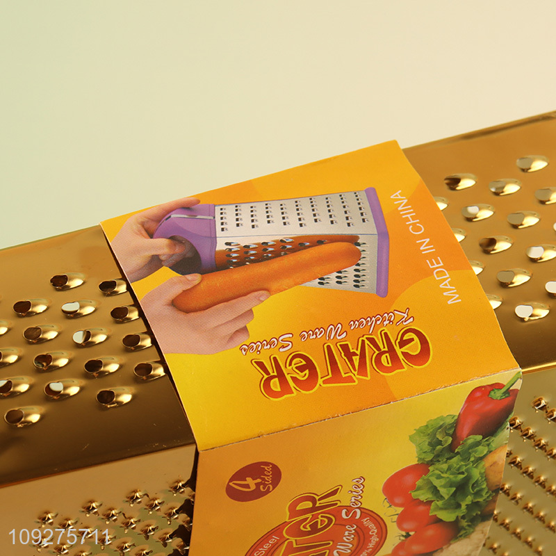 New arrival 4sides kitchen gadget vegetable grater