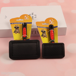Yiwu market professional  pet grooming comb pet <em>brush</em>