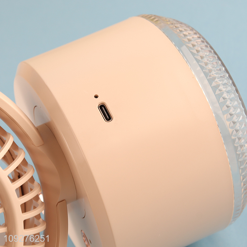 Hot selling desktop fan shaking head spray fan wholesale