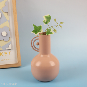 Hot products indoor decoration iron <em>flower</em> <em>vase</em>