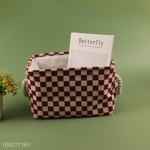 Yiwu market home <em>storage</em> <em>basket</em> <em>storage</em> container with handle