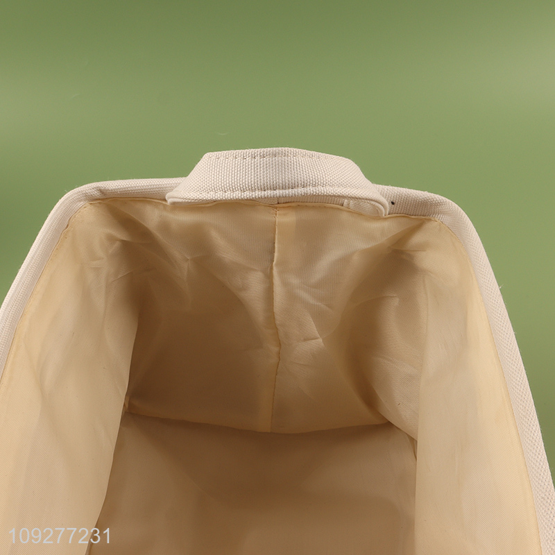 Yiwu market rectangle polyester storage basket storage container