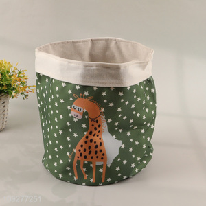 Popular products cartoon printed polyester <em>storage</em> <em>basket</em> <em>storage</em> container