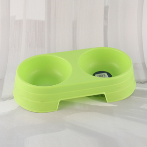 Popular products plastic pet feeder pet <em>bowl</em> pet supplies