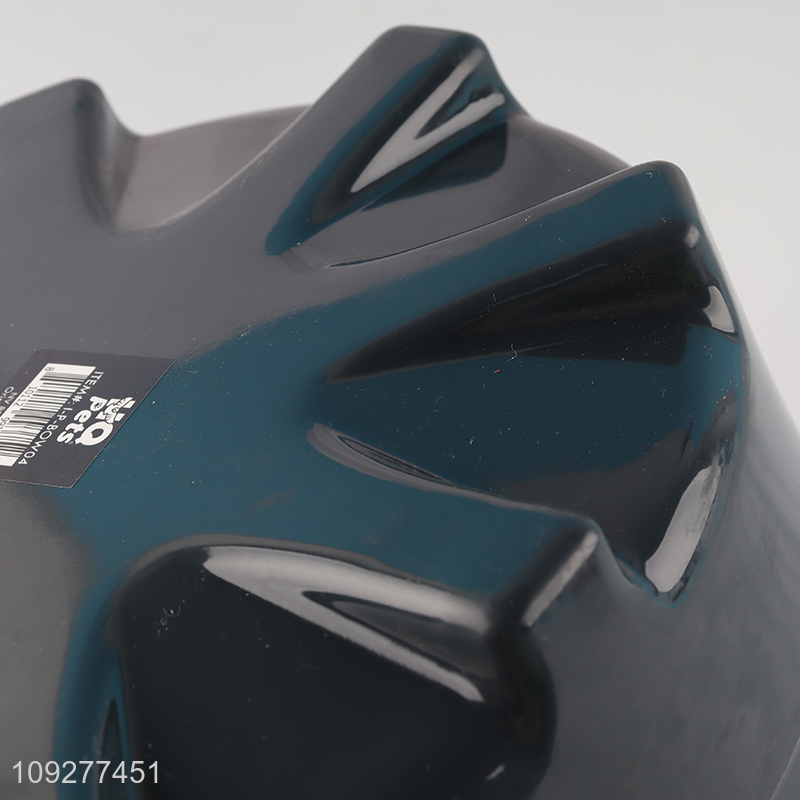 Hot selling plastic round pet feeder pet bowl wholesale