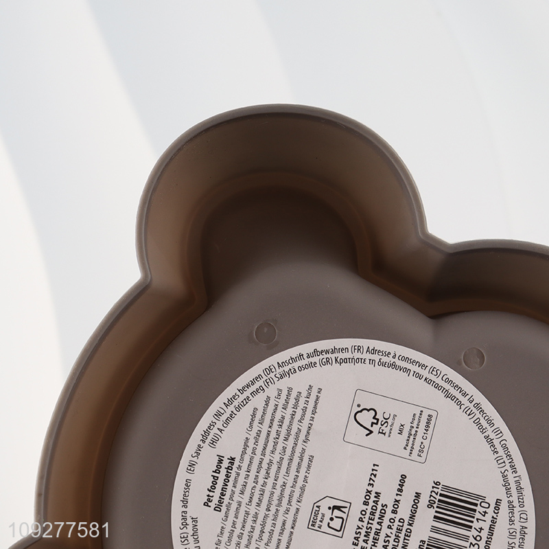 Factory supply plastic pet supplies pet feeder pet bowl