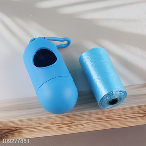 Hot products portable pet <em>dog</em> poop waste bag holder with garbage bag