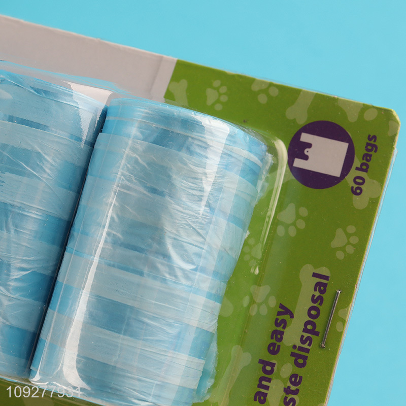 Online wholesale 3rolls portable pet dog poop bags set