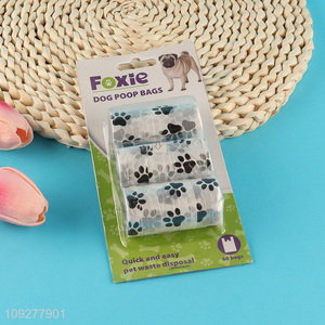 China factory thickened disposable pet <em>dog</em> poop bags