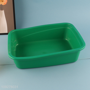 Top sale plastic pet cat litter box pet toilet for indoor