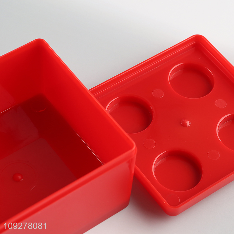 Hot selling plastic square storage box wholesale