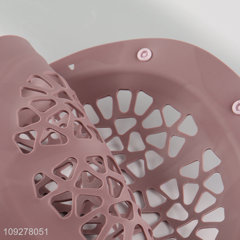 Top selling household tpr laundry bag with button