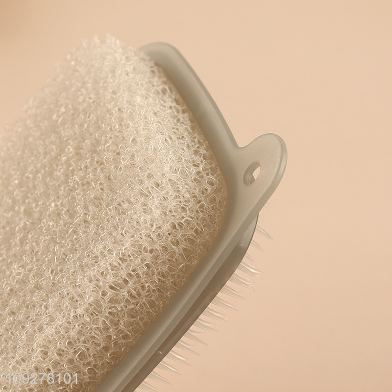 Yiwu market double-sided cleaning brush dish brush