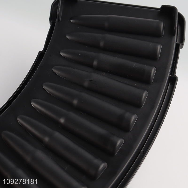 China wholesale black bullet shape ice tray ice mold