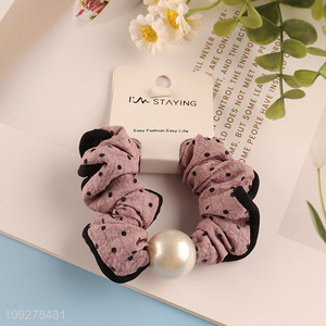 China wholesale fashion girls <em>hair</em> <em>band</em> <em>hair</em> accessories with pearl