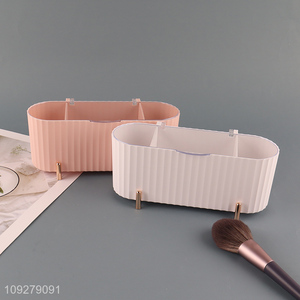 Best selling desktop organizer cotton pad swab cosmetic puff <em>storage</em> <em>box</em>