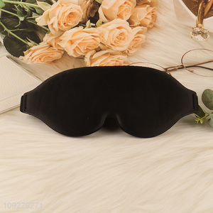 Good selling black soft 3D eye sleep <em>mask</em> wholesale