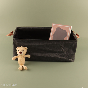 Yiwu market rectangle home pants <em>storage</em> <em>box</em> with handle
