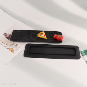 China factory rectangle creative sushi <em>plate</em> for home restaurant