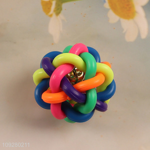 Low price colorful pet interactive toys pet ball toys for sale