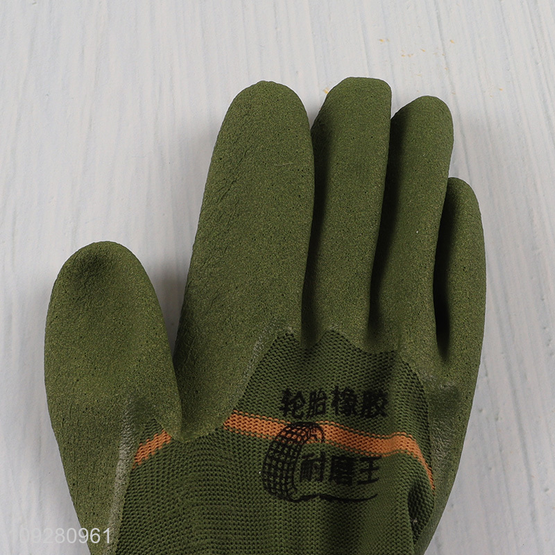 China factory latex hand protection gloves hand safety gloves