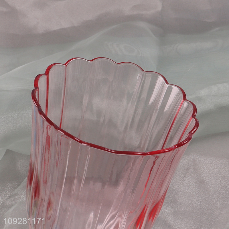 China factory unbreakable glass champagne glasses goblet glasses