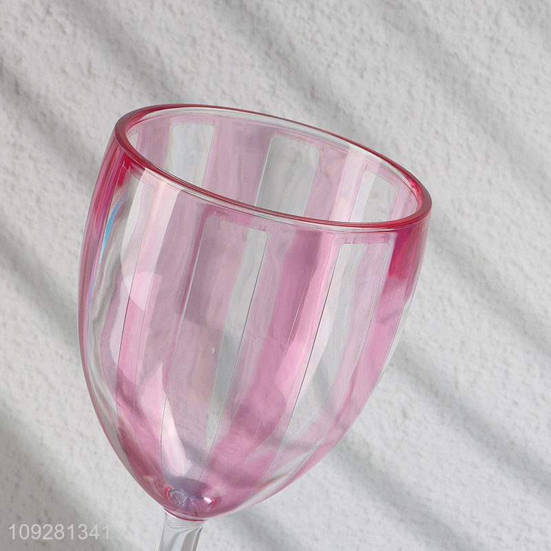 New product unbreakable glass champagne glasses goblet glasses