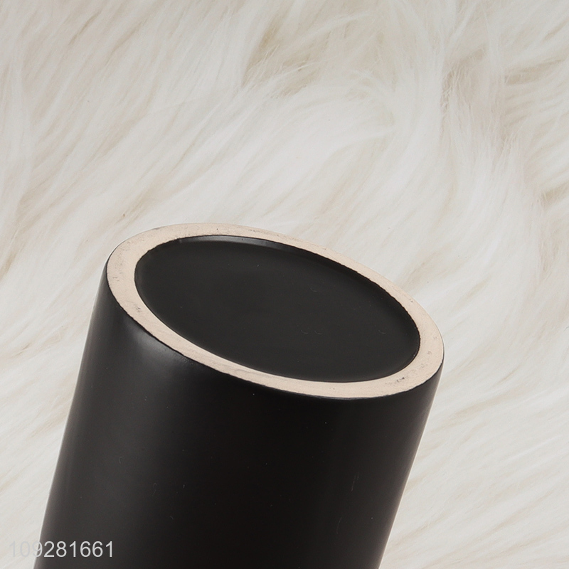 Top selling black home bathroom toothbrush holder toothbrush cup
