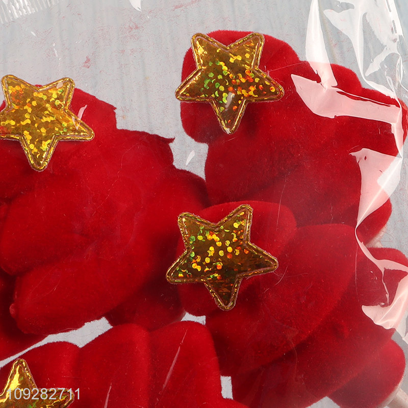 Good selling 6pcs christmas decoration christmas cake topper