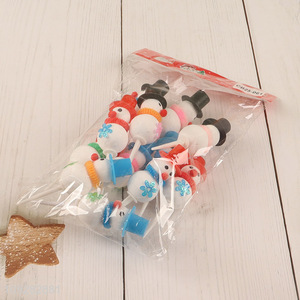 Factory direct sale snowman christmas decoration christmas cake topper