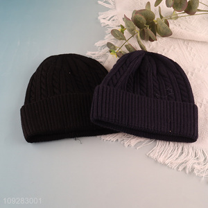 Hot items winter thickened knitted hat beanies hat