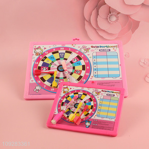 Best selling 2in1 kids white board <em>painting</em> board dart toys
