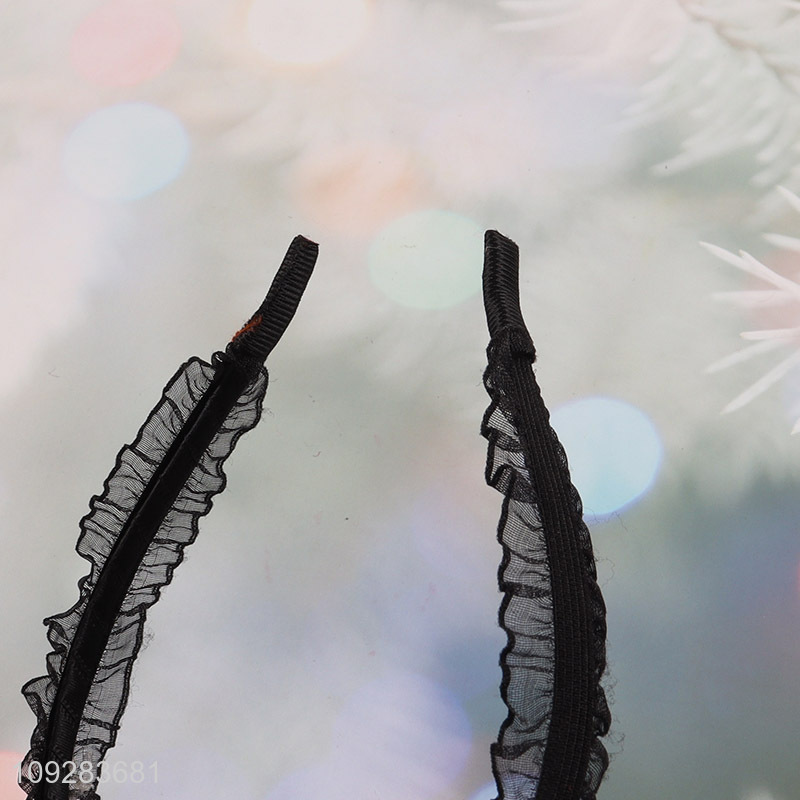 China products spider net Halloween series hair hoop hair accessories