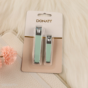 China products 2pcs nail supplies nail clipper set
