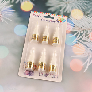 Good selling 6pcs <em>birthday</em> cake candle decorative candle