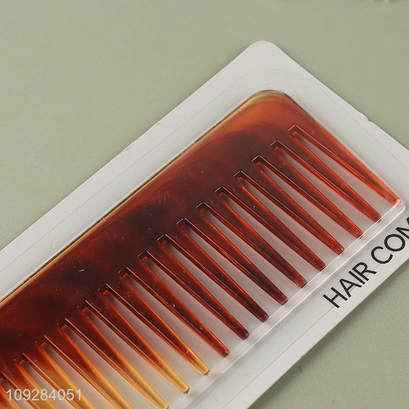 Low price wide teeth hair comb hair brush for sale