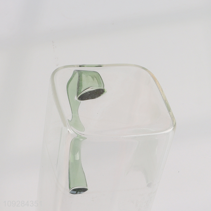 New arrival unbreakable glass water cup straw cup