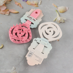 New arrival multicolor massage hair comb hair <em>brush</em>