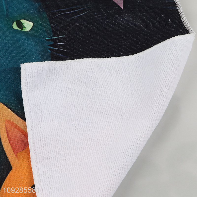 Popular products cartoon printed polyester quick dry beach towel