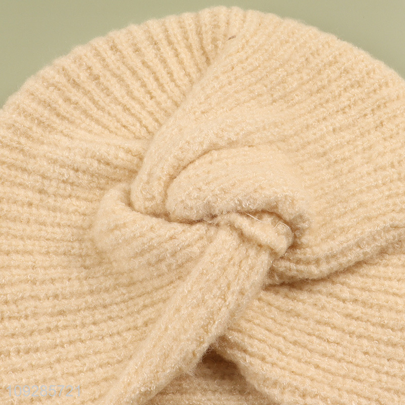 China products warm winter knitted hat beanies hat for sale