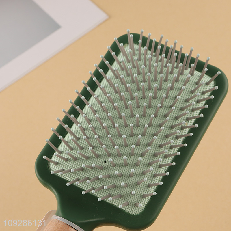 Top selling rectangle air cushion massage hair comb hair brush