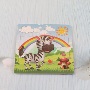 Top quality animal series wooden <em>puzzle</em> toys educational toys