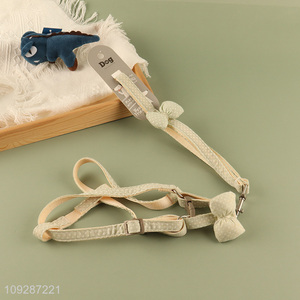 Top quality adjustable outdoor <em>pet</em> collar <em>pet</em> leash for sale