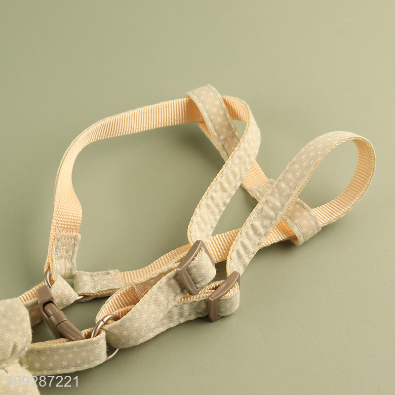 Top quality adjustable outdoor pet collar pet leash for sale