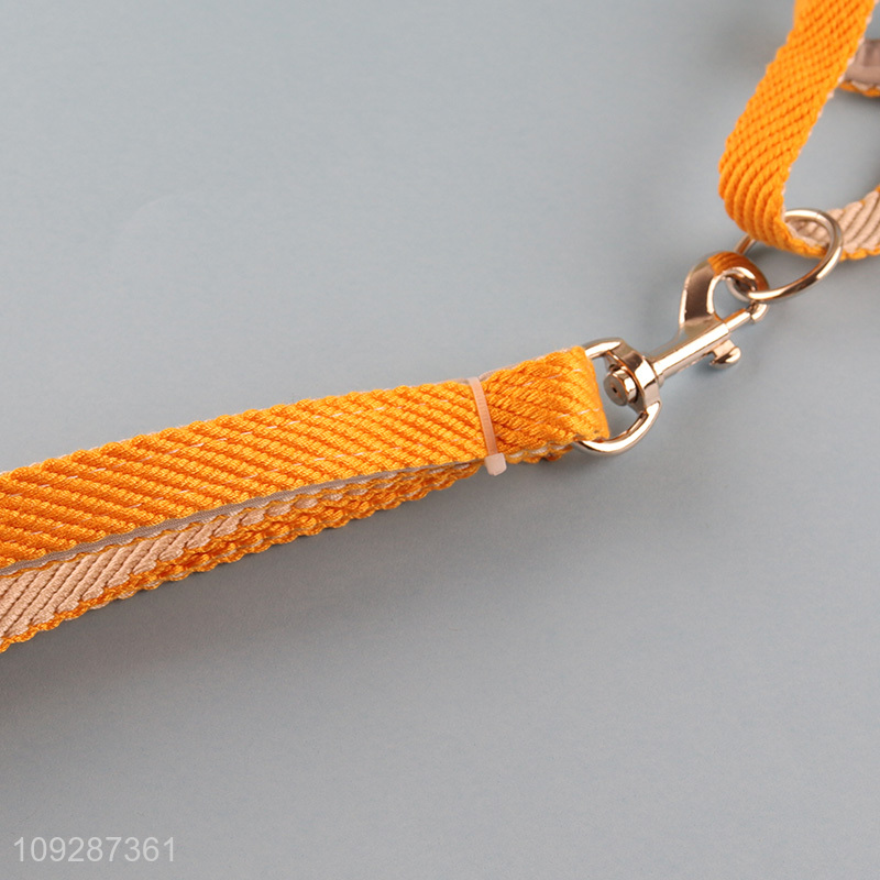 Top selling outdoor adjustable pet collar pet leash wholesale