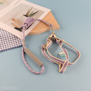 China wholesale non-slip <em>pet</em> collar <em>pet</em> leash for outdoor