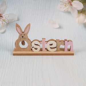 Most popular wooden Easter ornament decoration for home