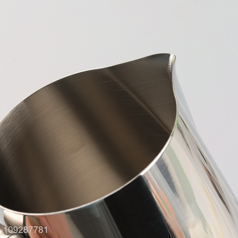 Wholesale Stainless Steel Coffee Milk Frothing Pitcher