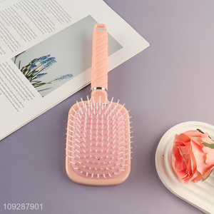 Online wholesale rectangle hair comb hair <em>brush</em> with makeup mirror