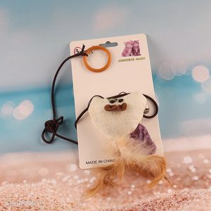 Top products cat interactive toys cat teaser toys with feather